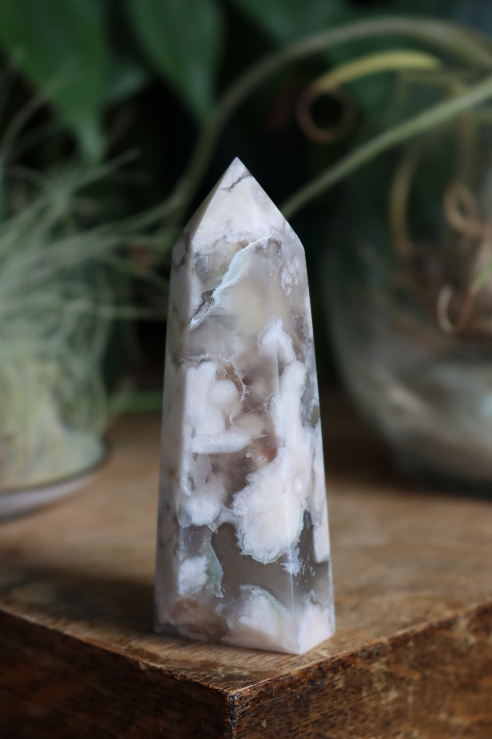 Flower agate tower 7