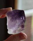 Natural/raw amethyst point 3