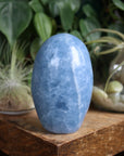 Blue calcite free form 2
