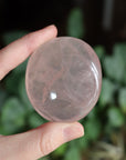 Rose quartz pocket stone 10