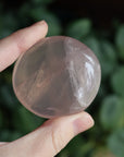 Rose quartz pocket stone 11