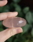 Rose quartz pocket stone 11