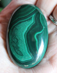 Malachite pocket stone 4