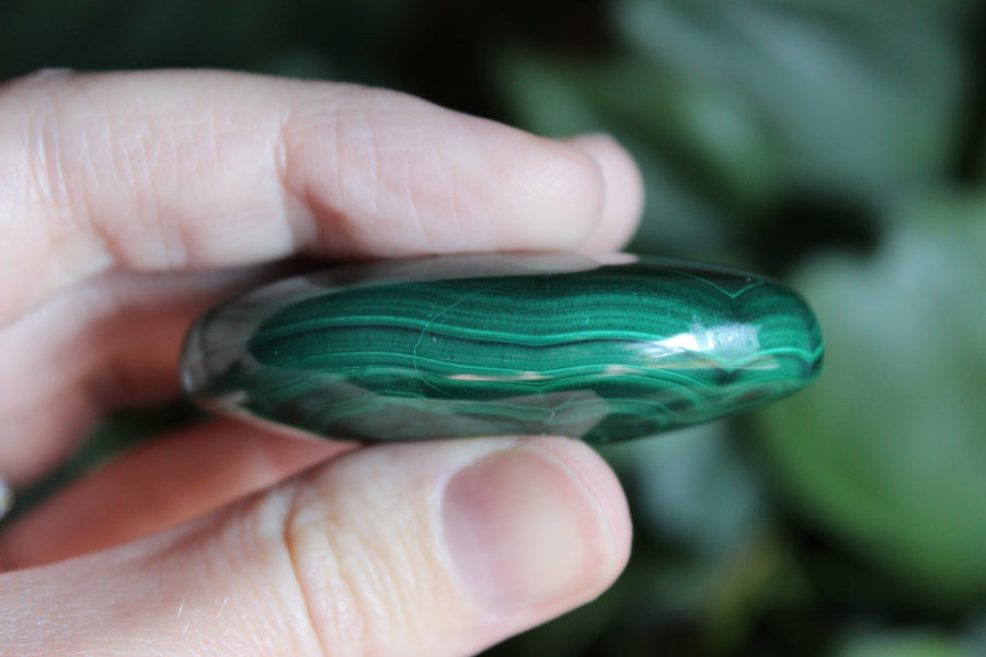 Malachite pocket stone 4