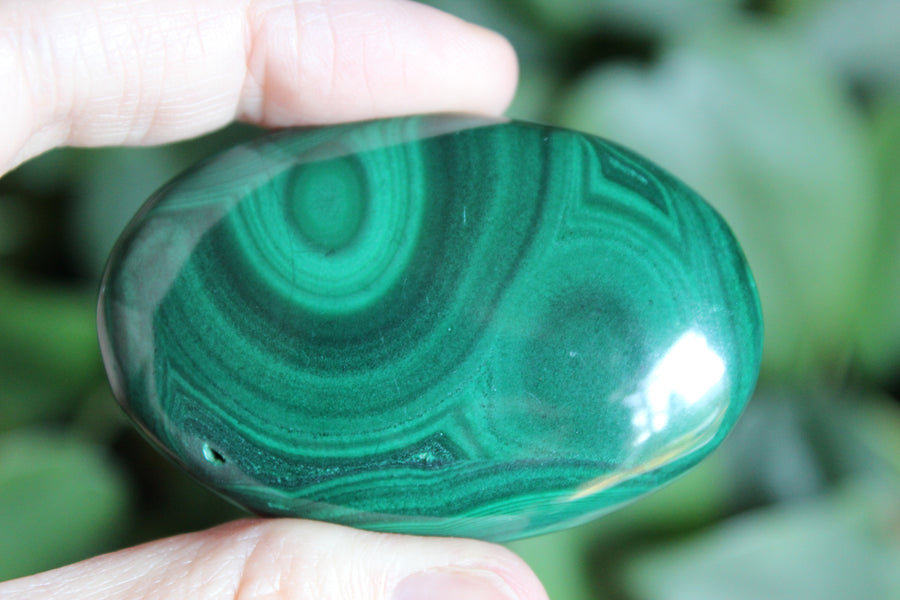 Malachite pocket stone 6