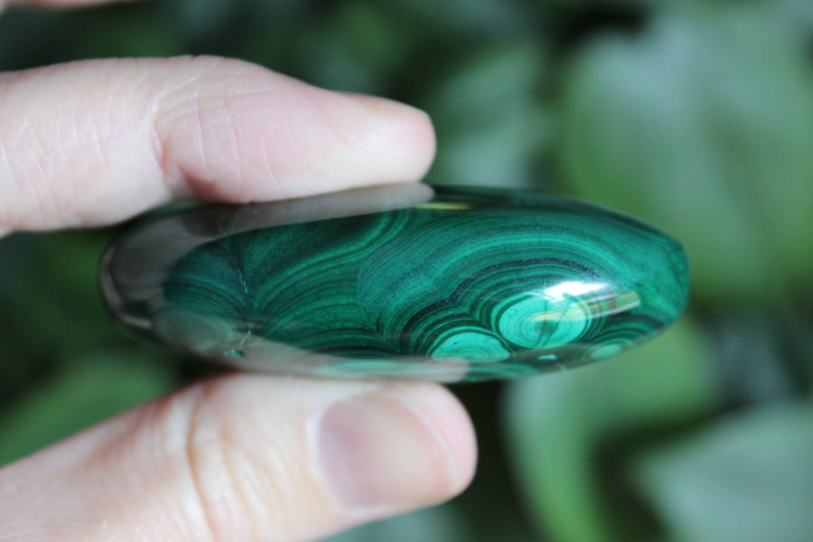 Malachite pocket stone 6