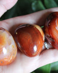 Carnelian pocket stone