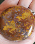 8th vein ocean jasper pocket stone 19