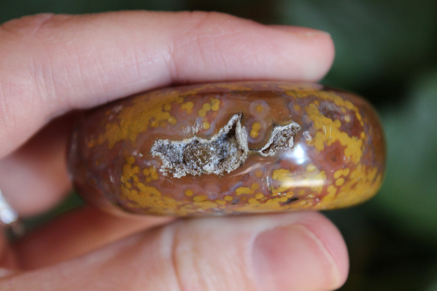 8th vein ocean jasper pocket stone 19