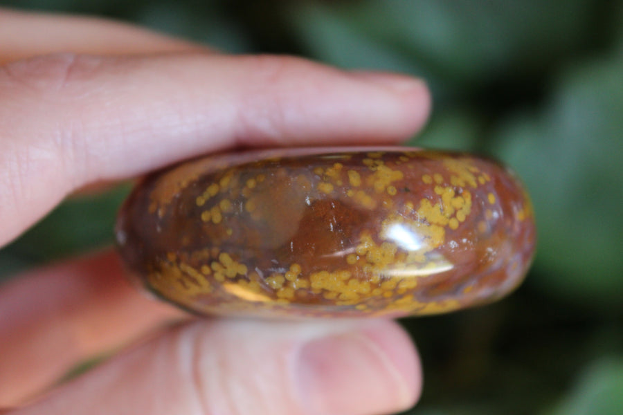 8th vein ocean jasper pocket stone 19