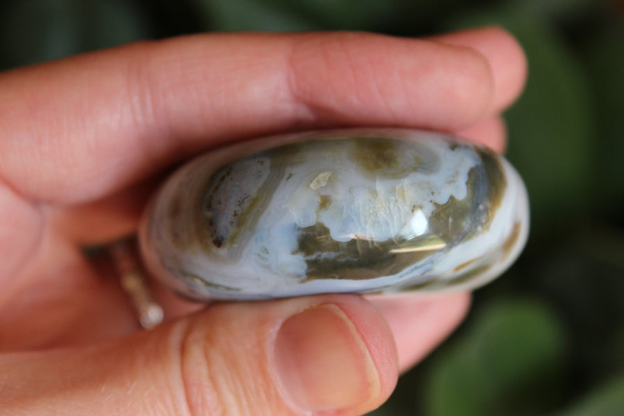 8th vein ocean jasper pocket stone 21