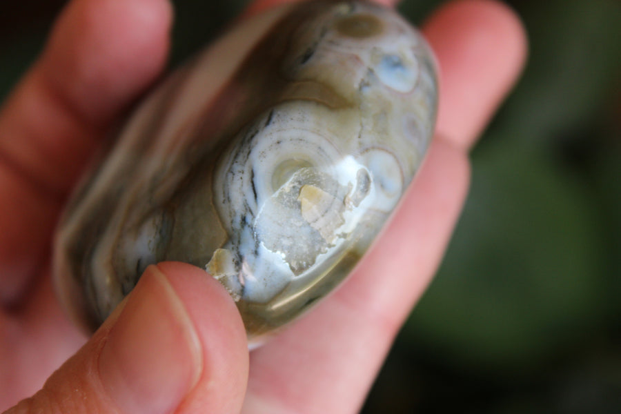 8th vein ocean jasper pocket stone 21