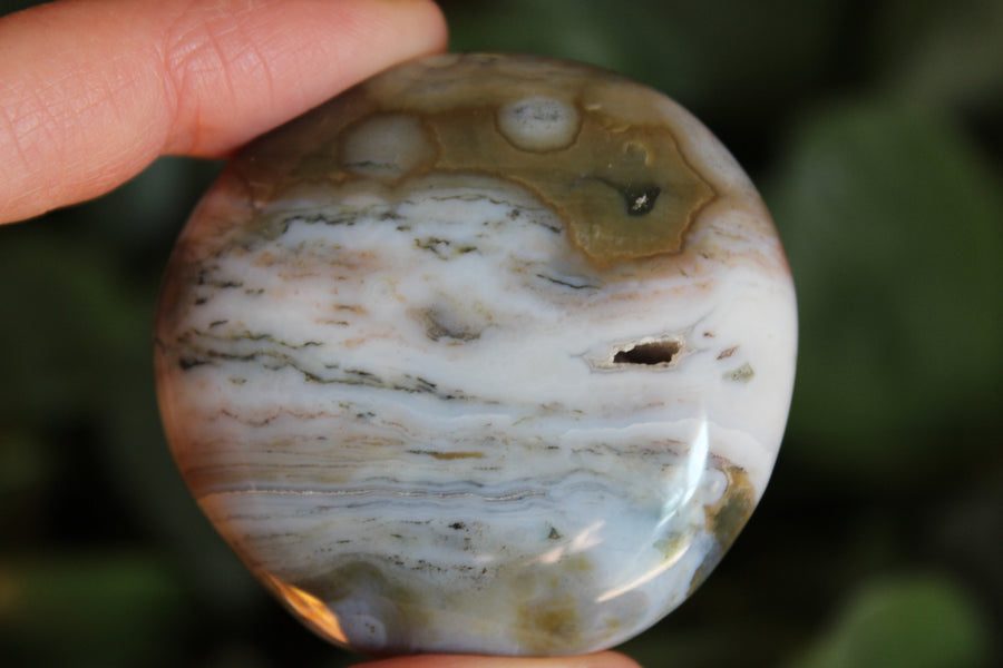 8th vein ocean jasper pocket stone 21