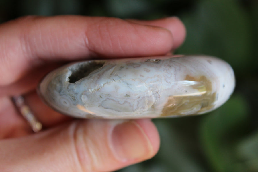 8th vein ocean jasper pocket stone 22