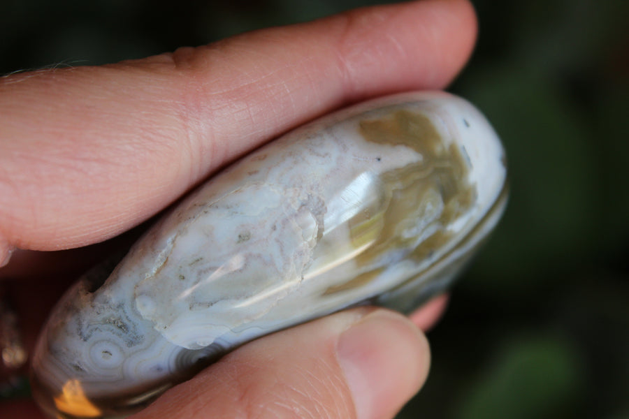 8th vein ocean jasper pocket stone 22