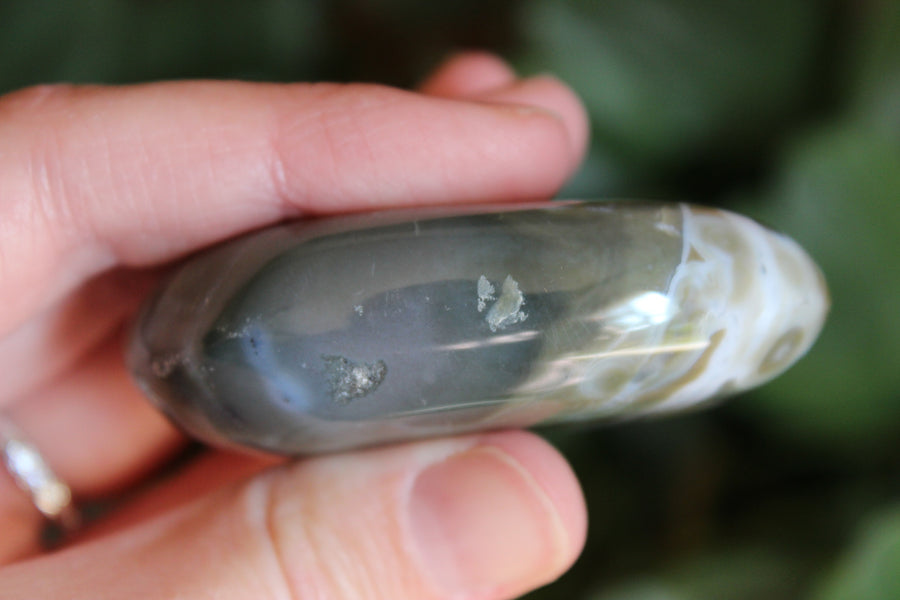 8th vein ocean jasper pocket stone 22