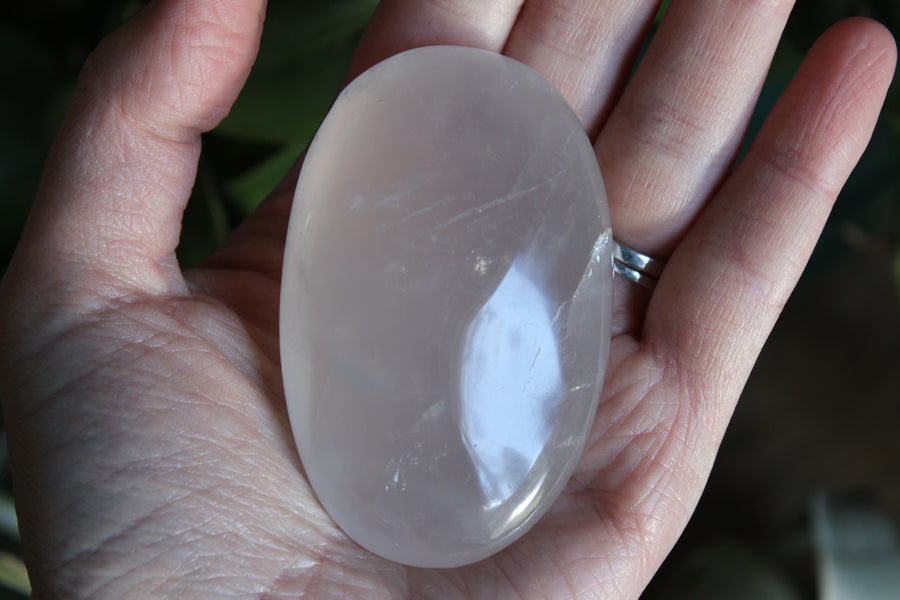 Girasol quartz pocket stone 5