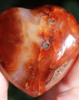 Carnelian heart 8