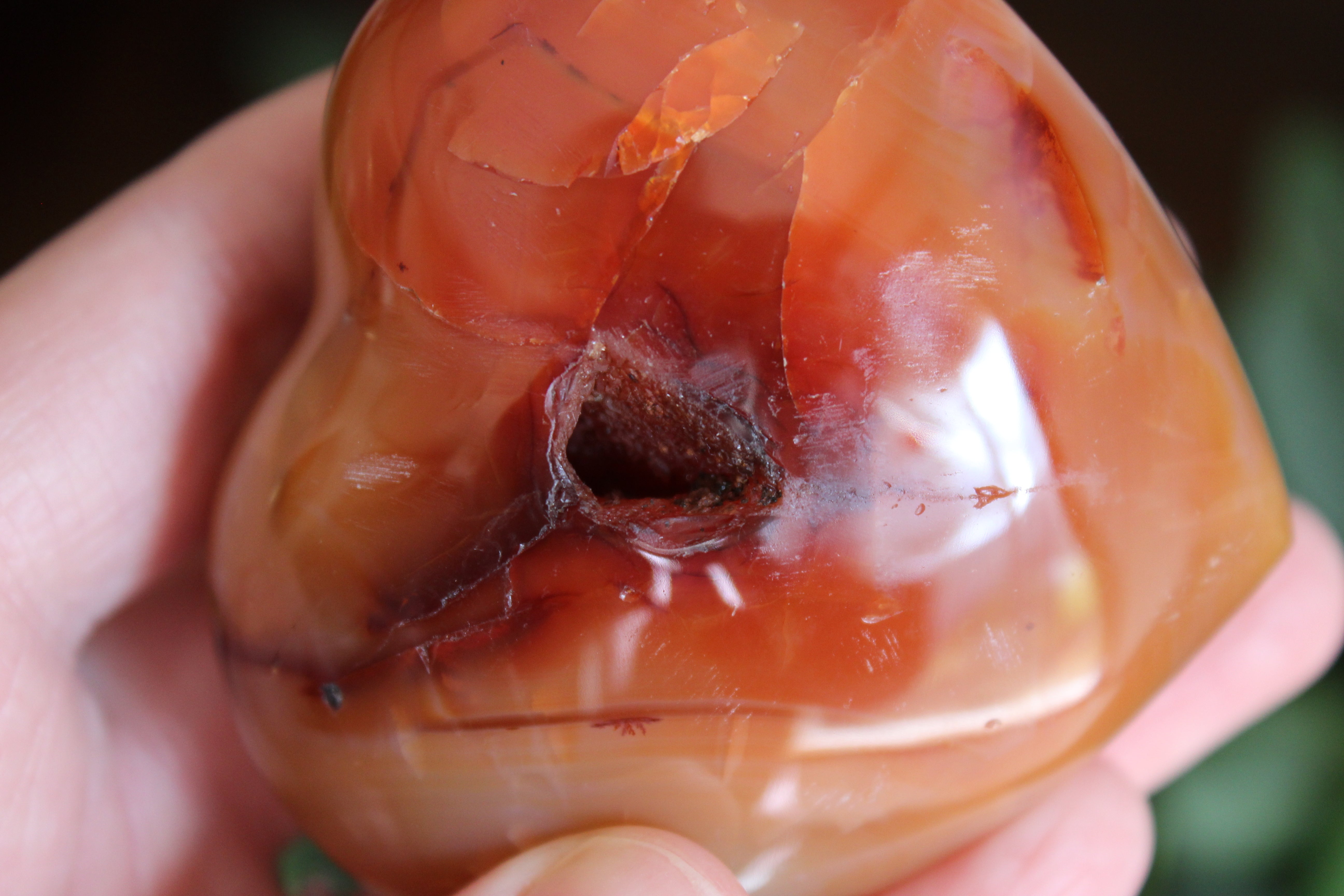 Carnelian heart 10