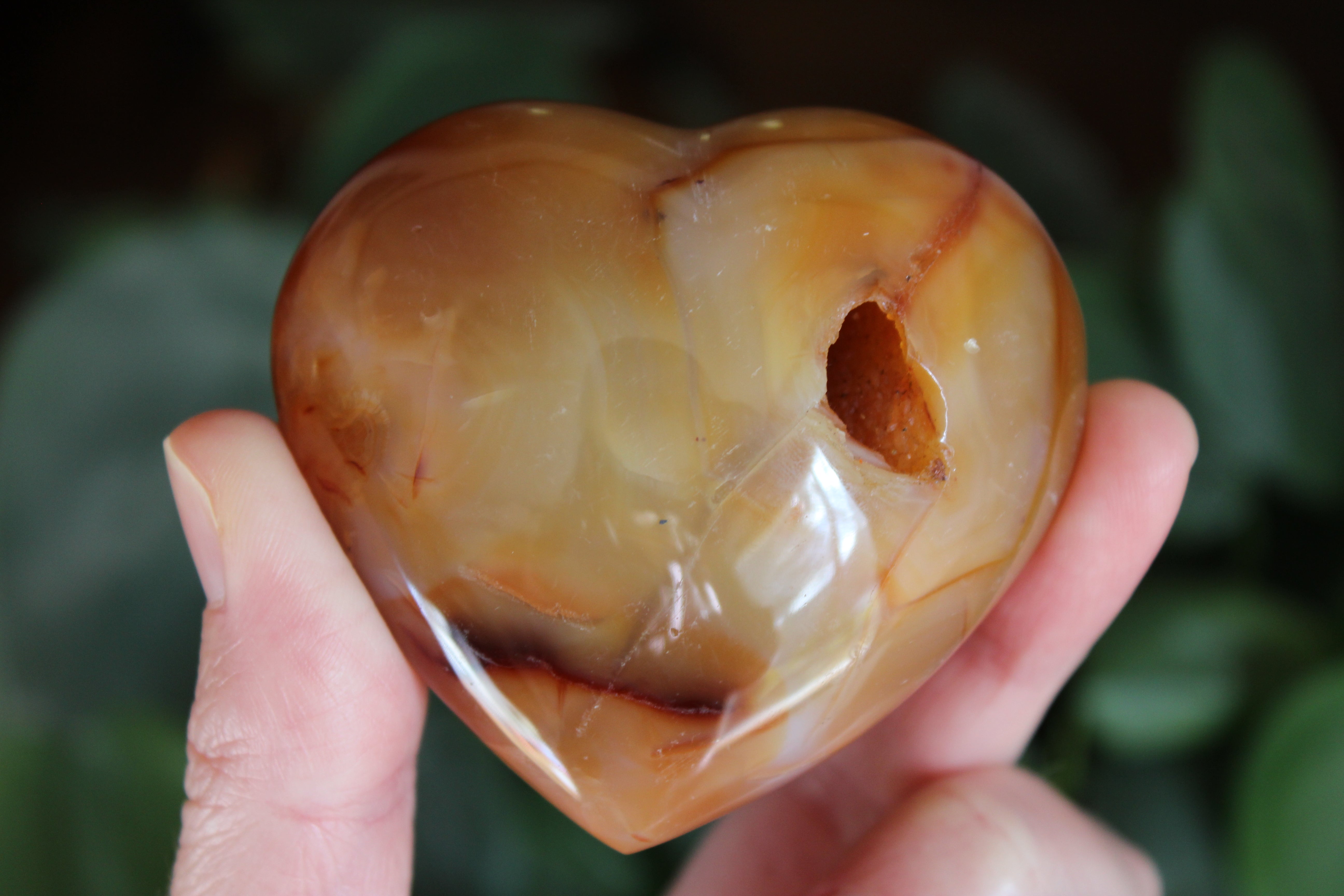 Carnelian heart 10