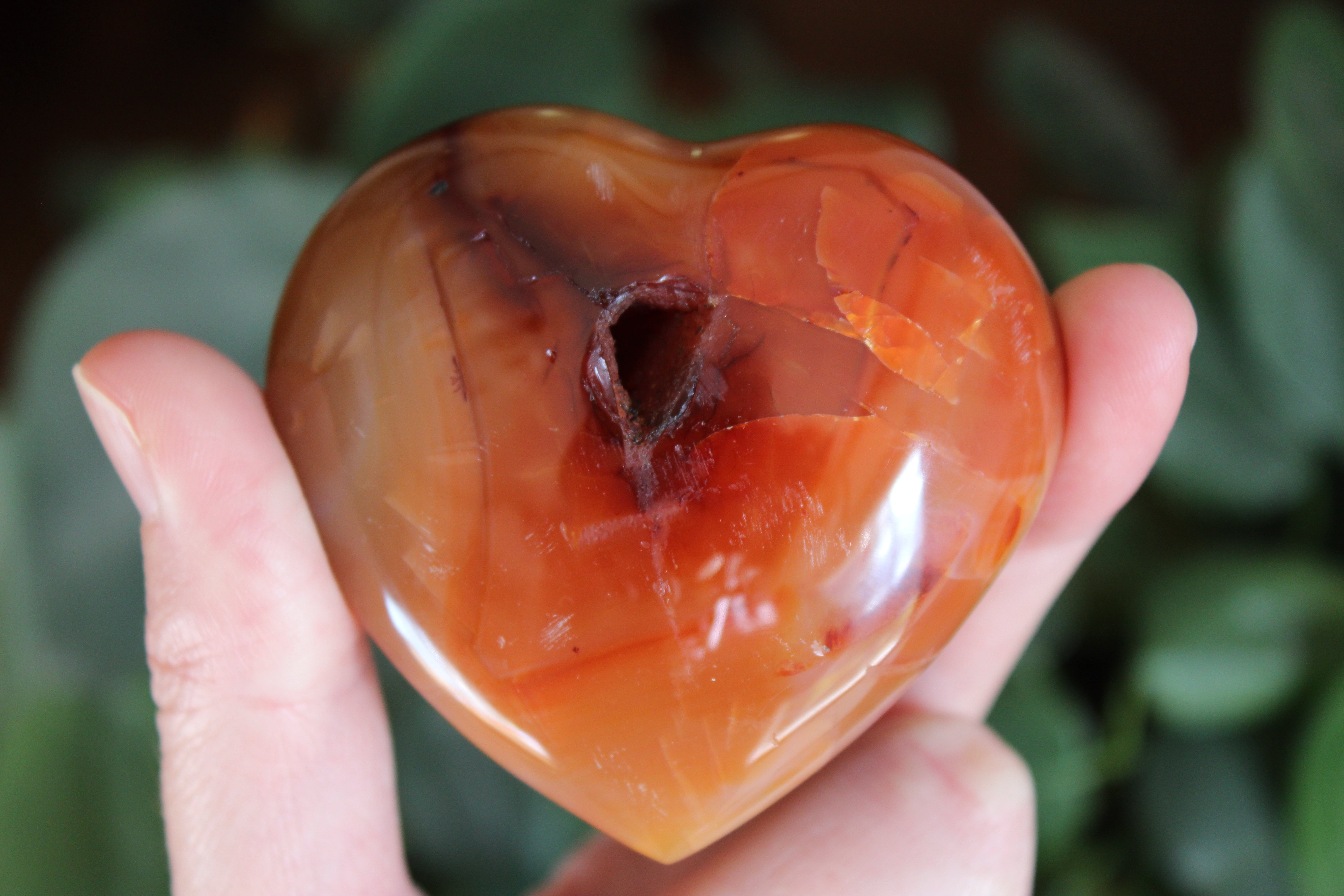 Carnelian heart 10