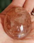 Hematoid quartz pocket stone 2