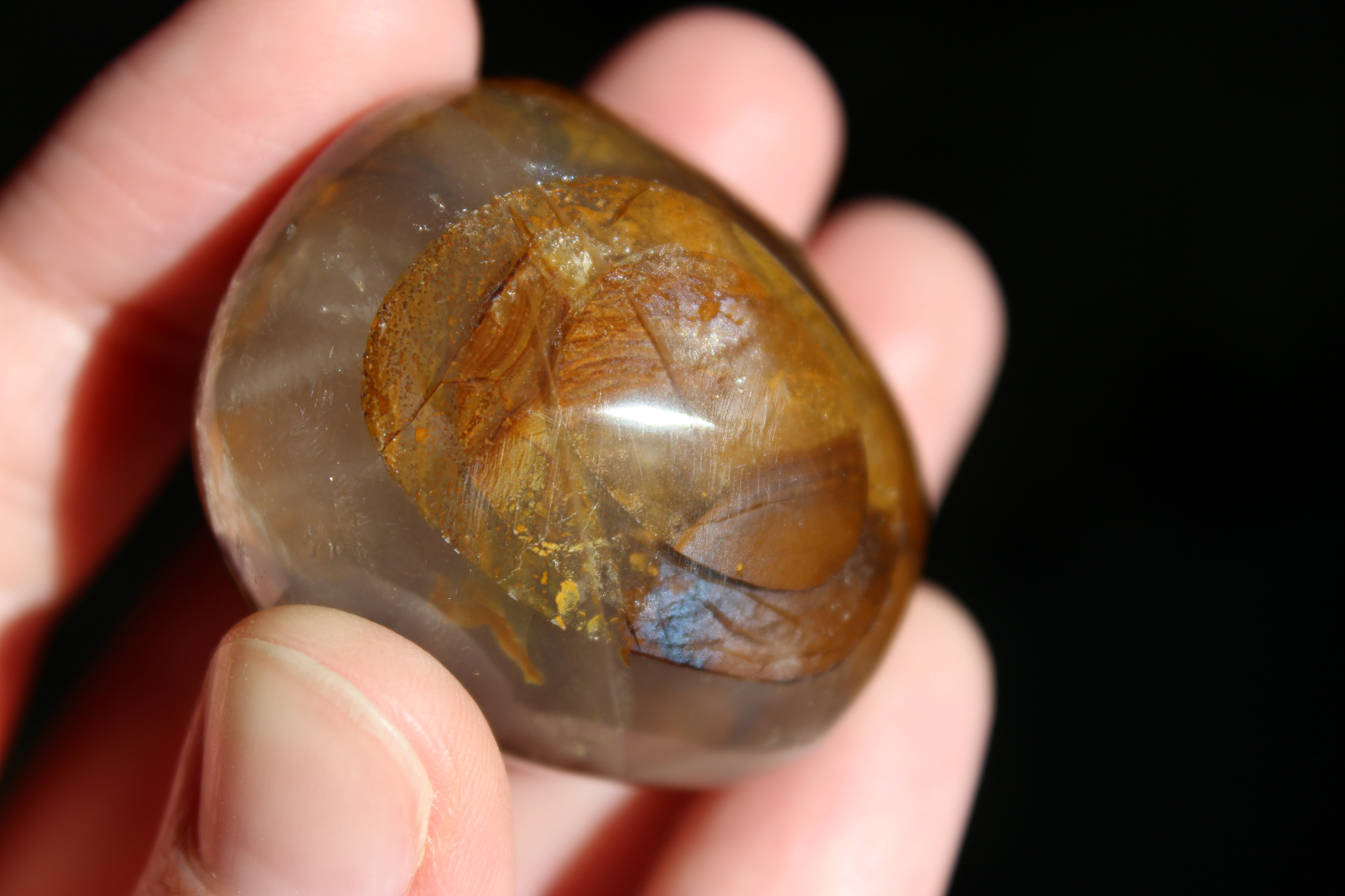 Golden healer pocket stone 10