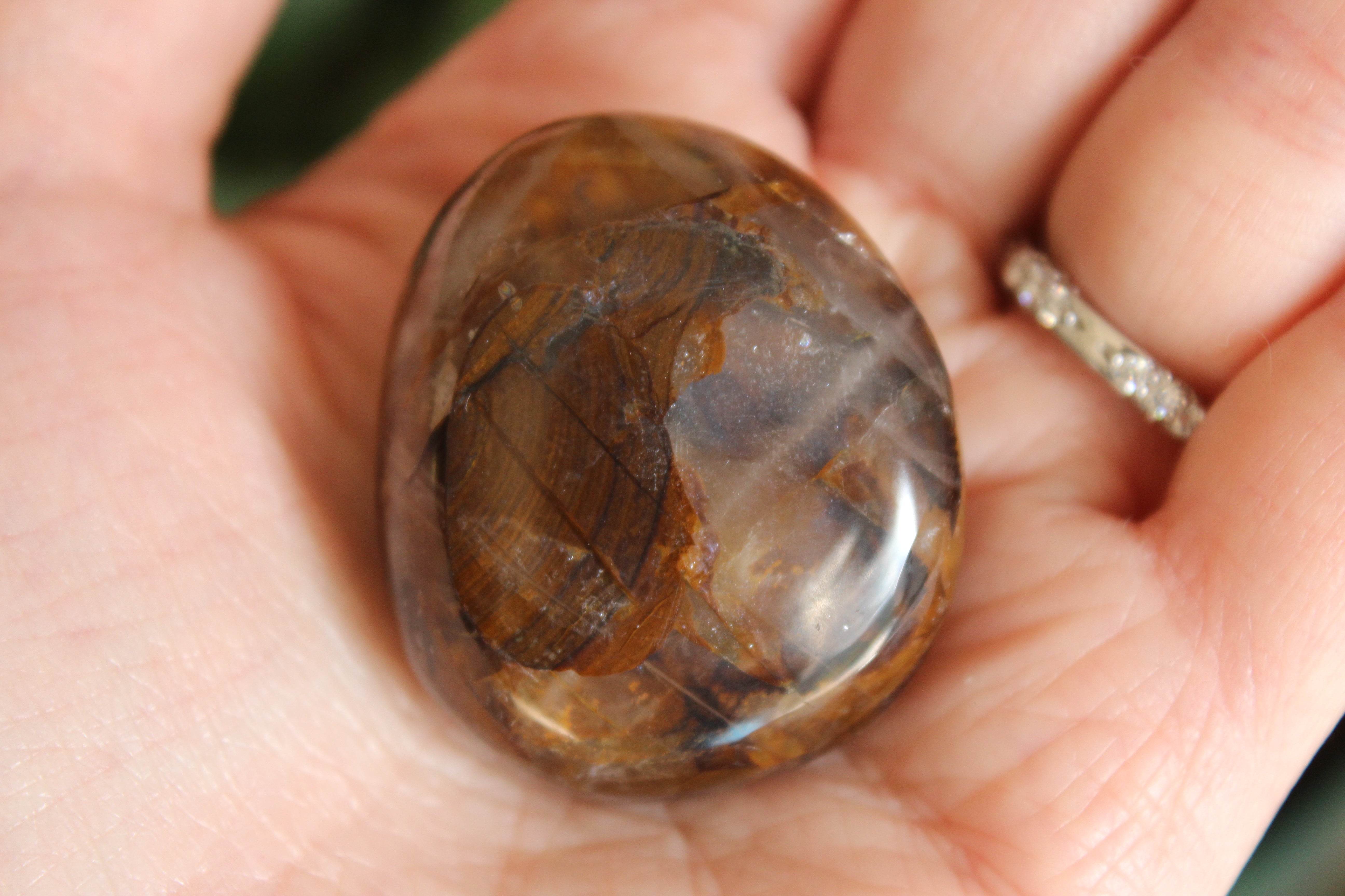 Golden healer pocket stone 10