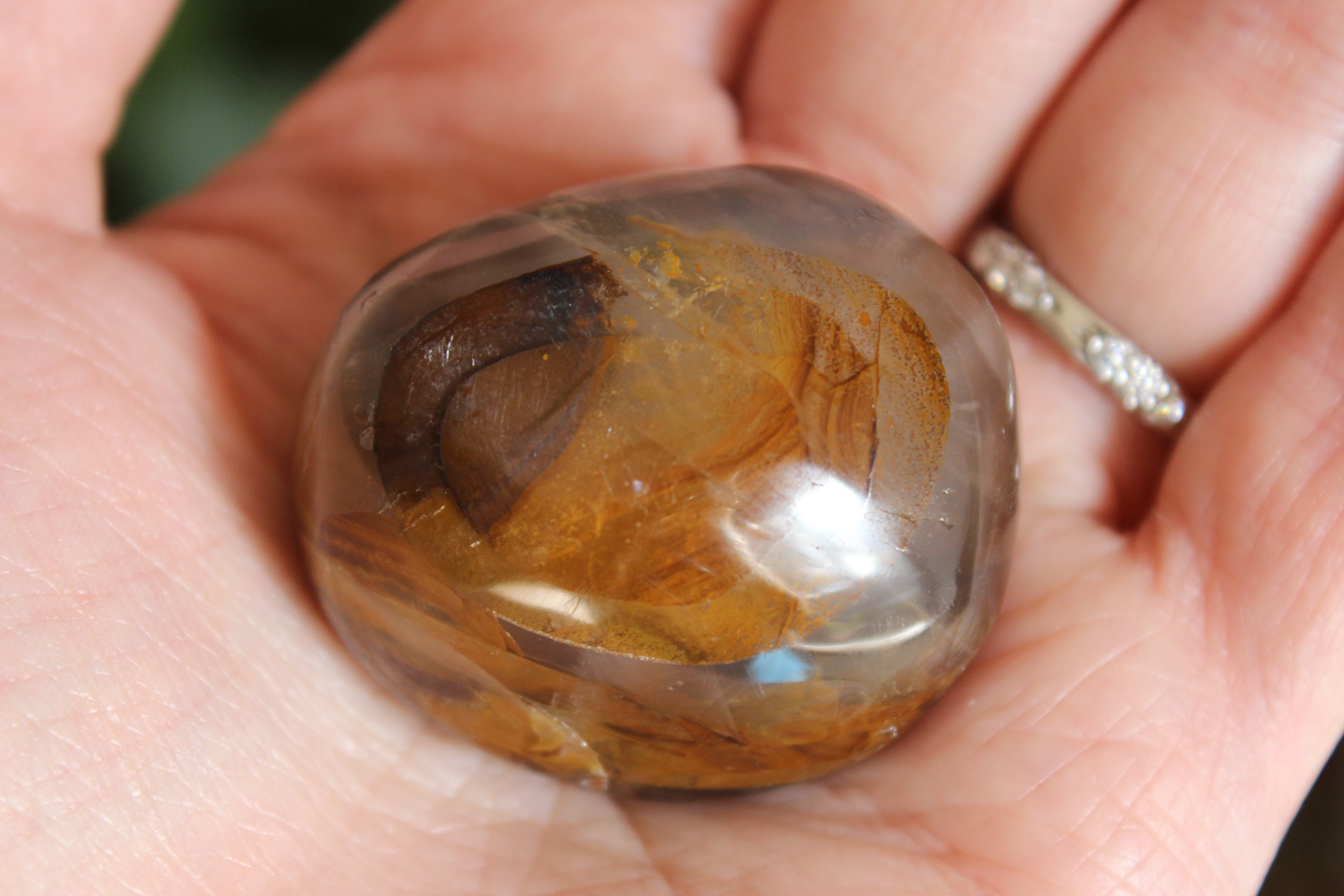 Golden healer pocket stone 10