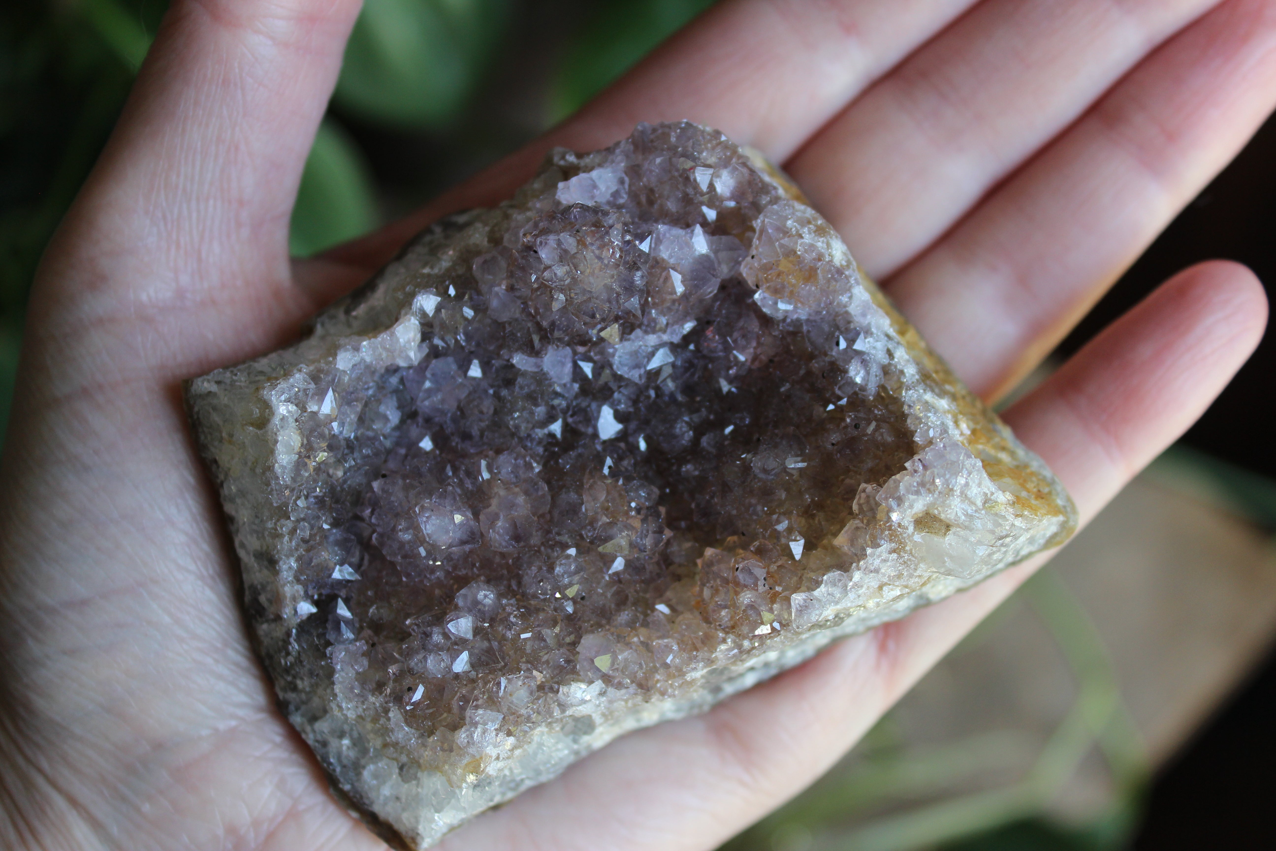 Rainbow amethyst cluster 3