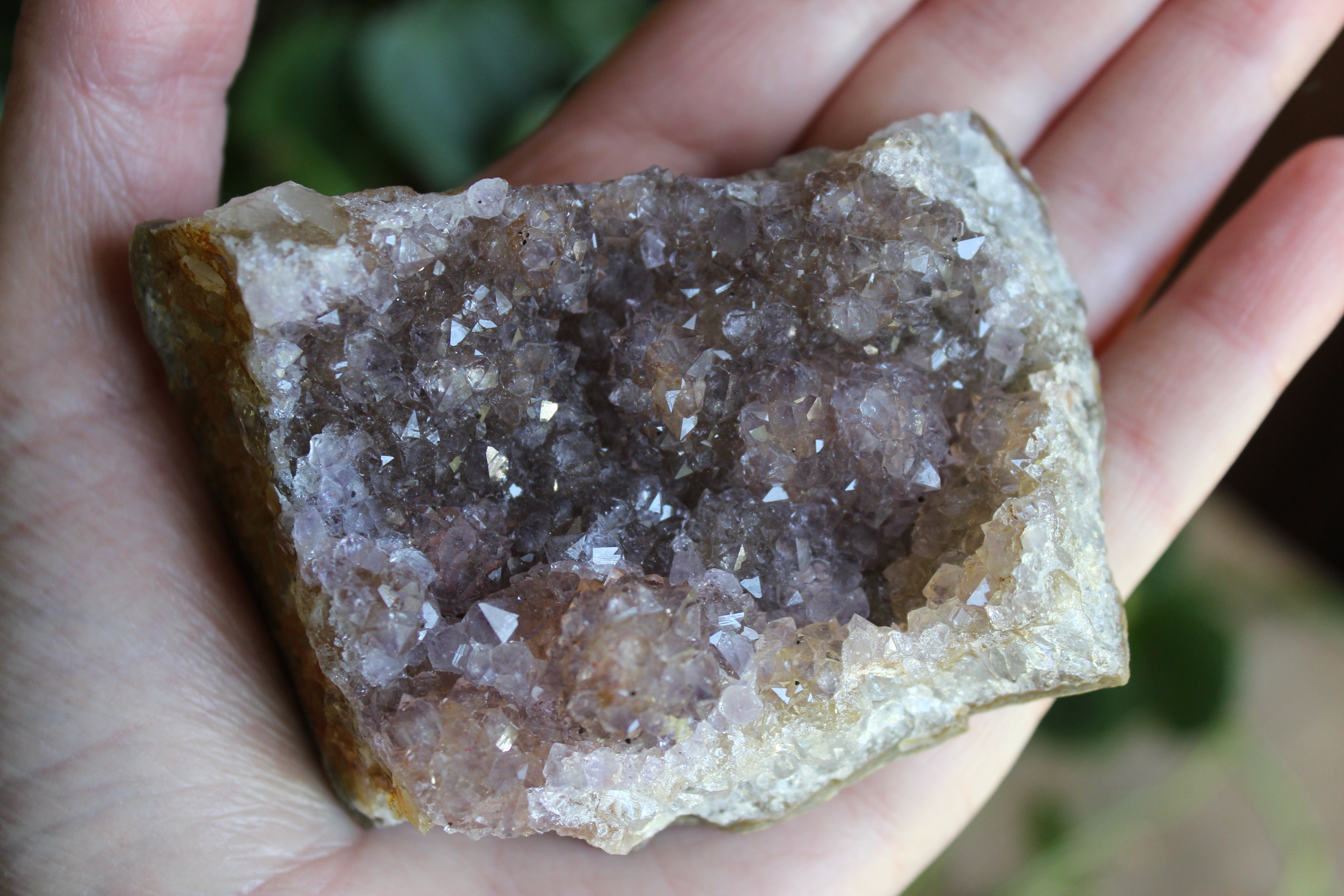 Rainbow amethyst cluster 3