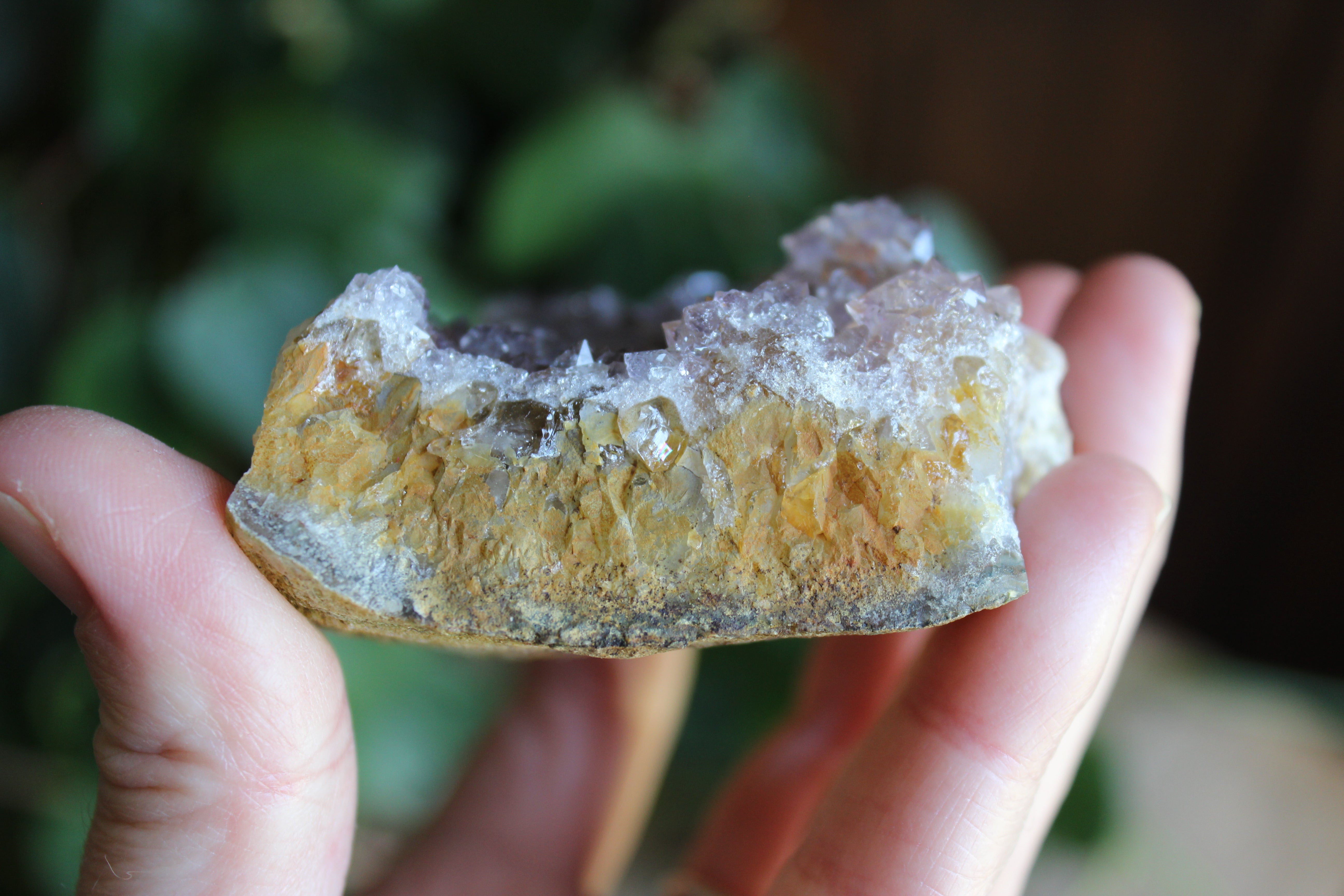 Rainbow amethyst cluster 3