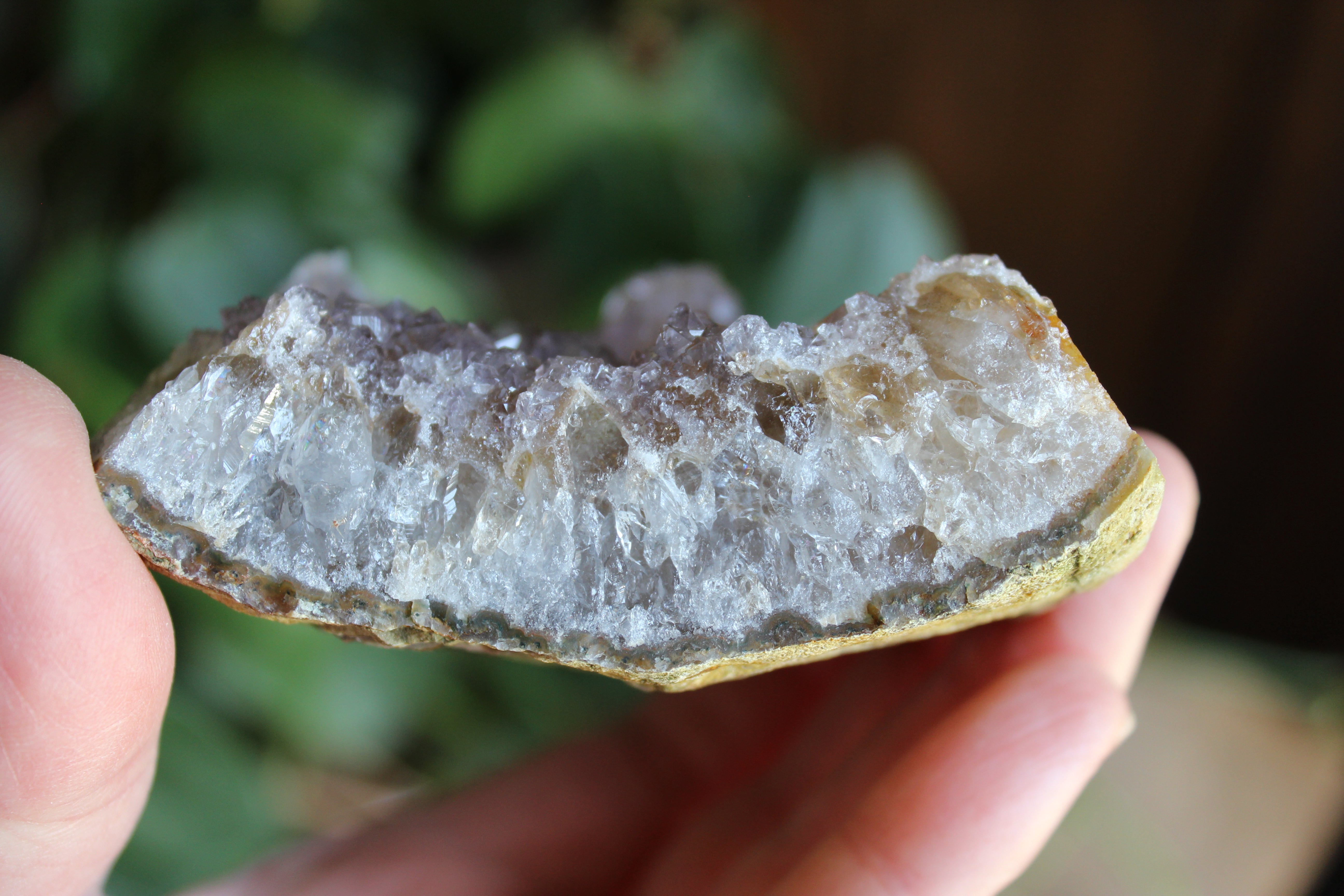 Rainbow amethyst cluster 3