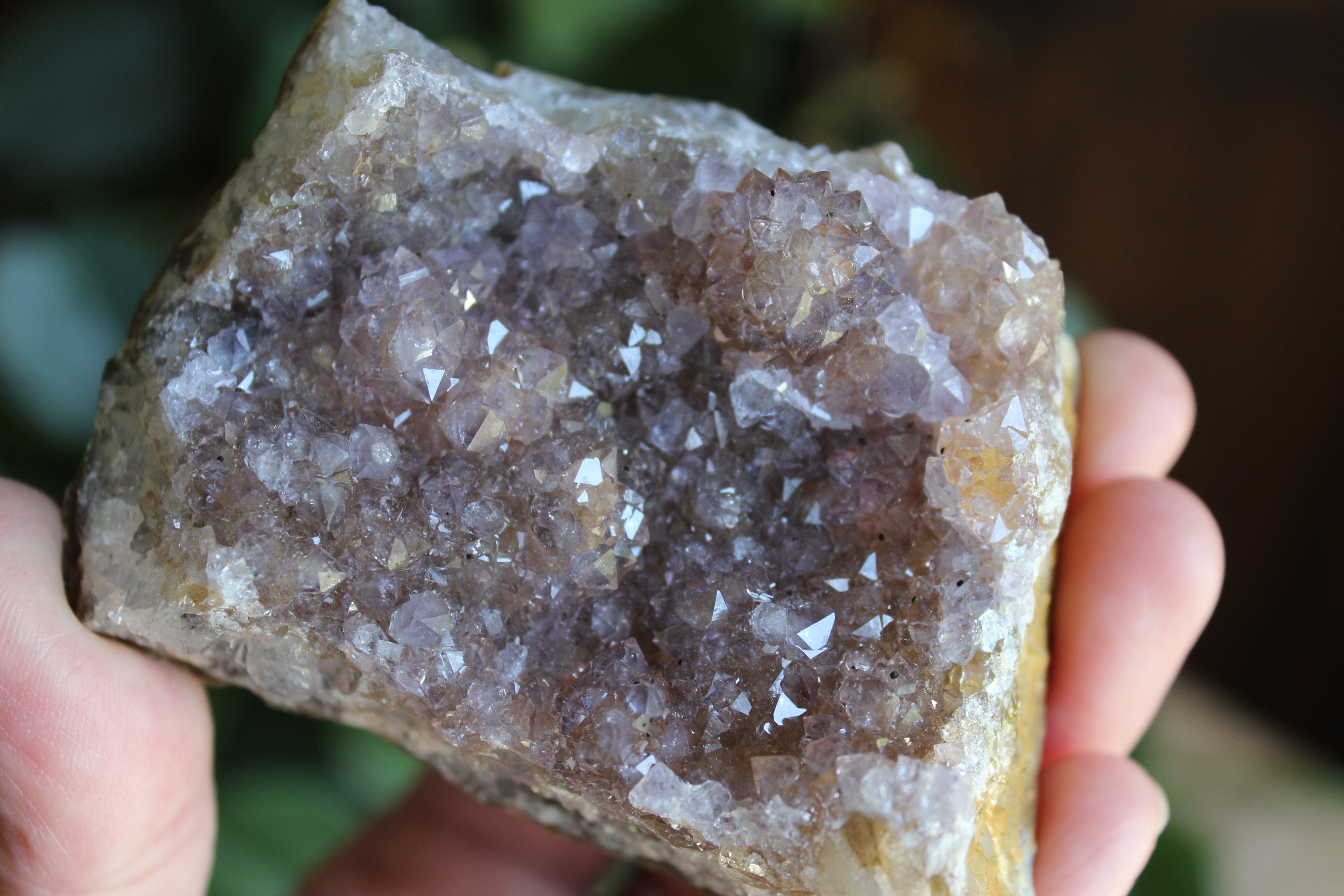 Rainbow amethyst cluster 3