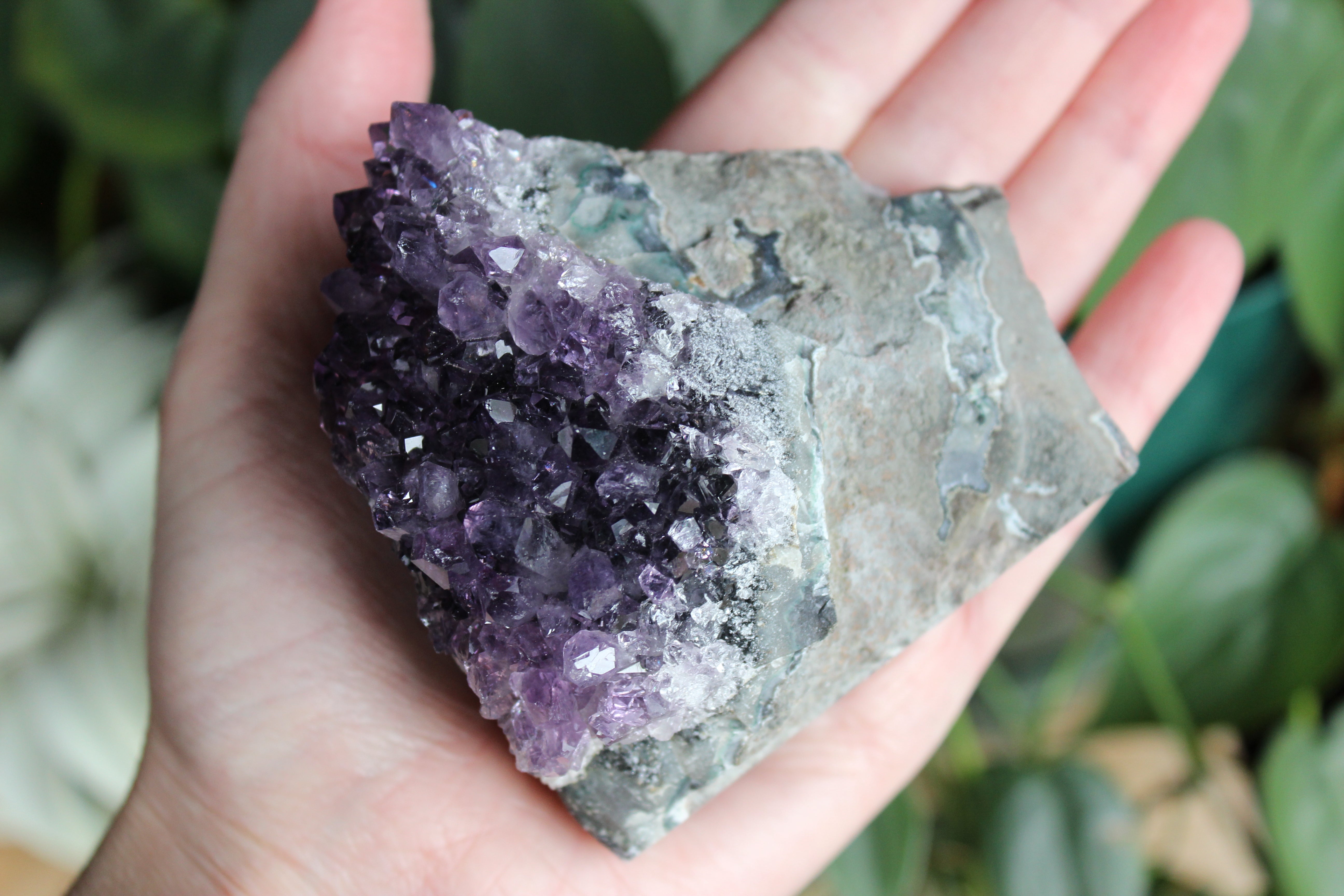 Amethyst cluster 7
