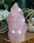 Rose quartz flame 3