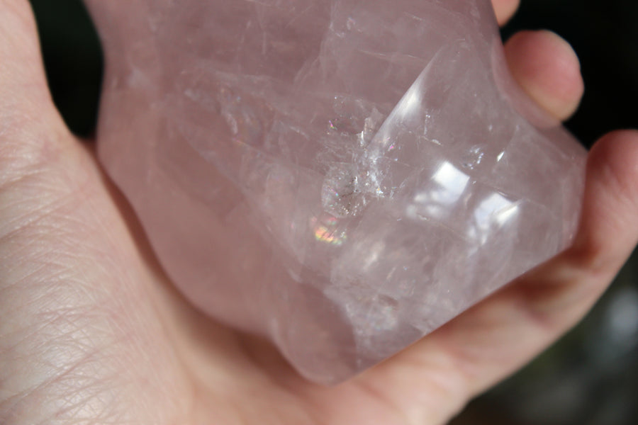 Rose quartz flame 4