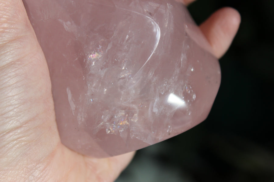 Rose quartz flame 4