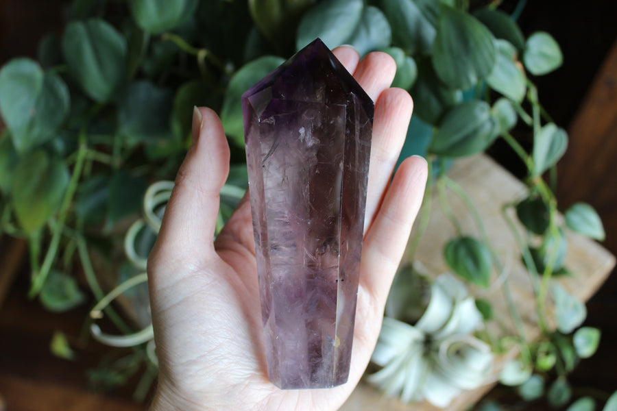 Polished amethyst root 8