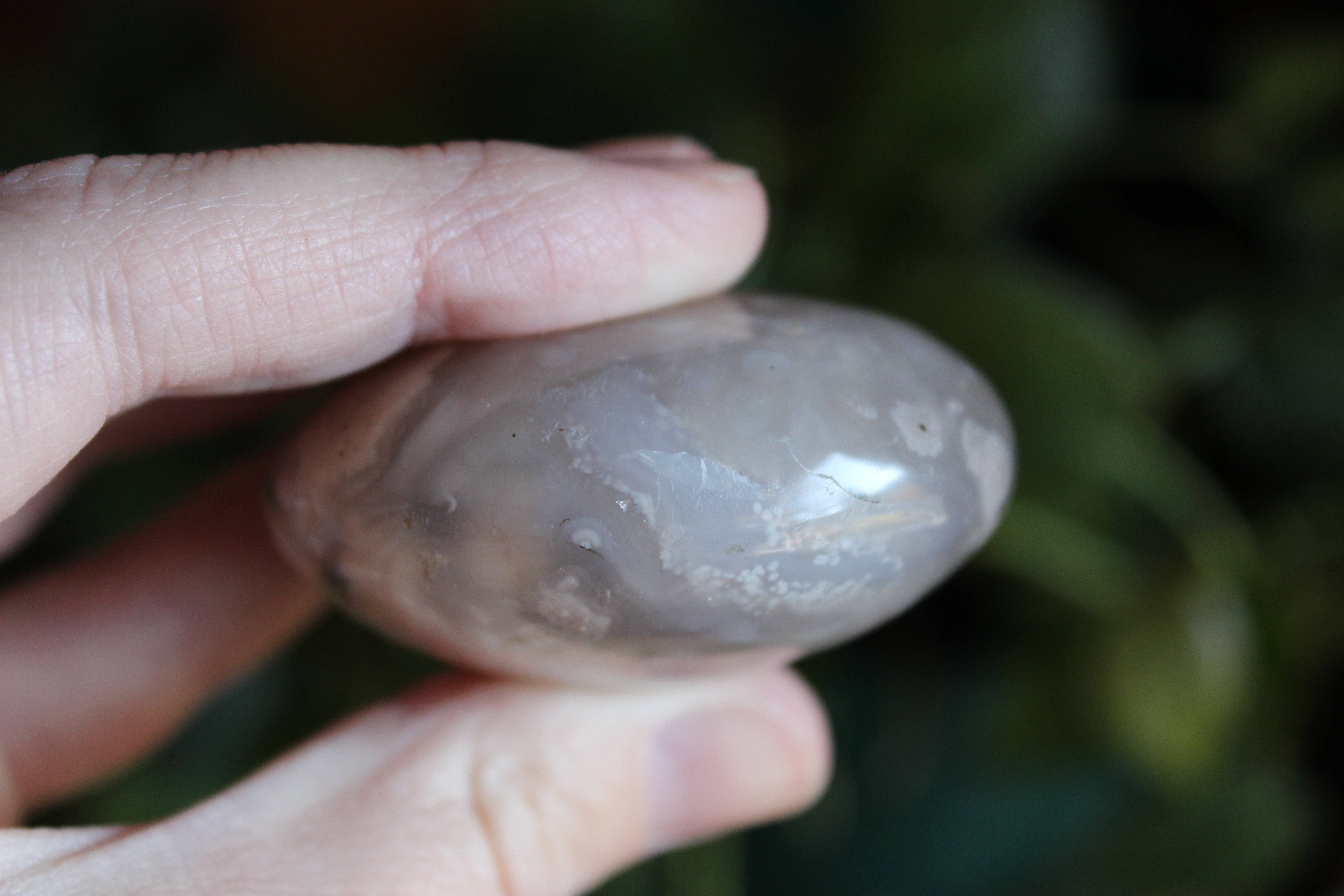 Flower agate pocket stone 3