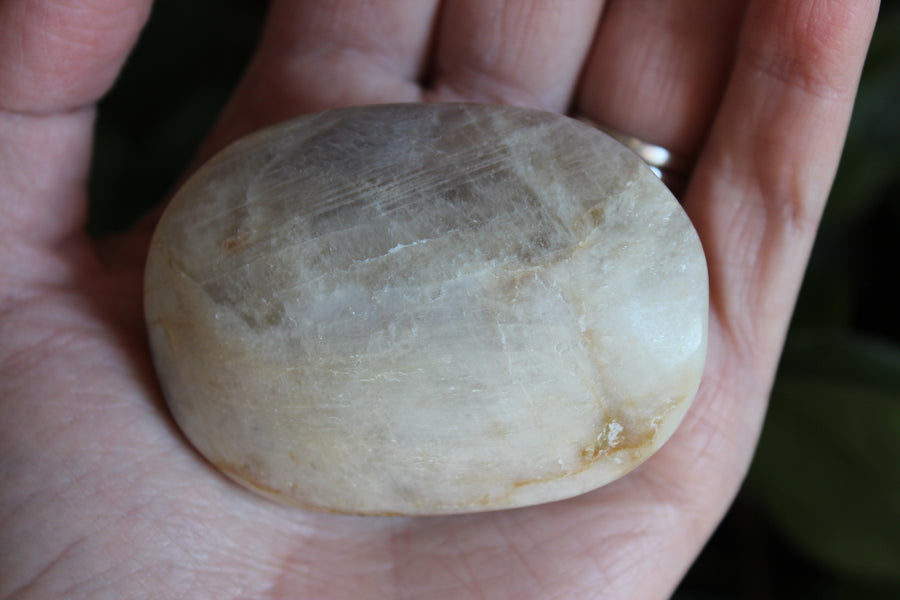Moonstone/sunstone pocket stone 2