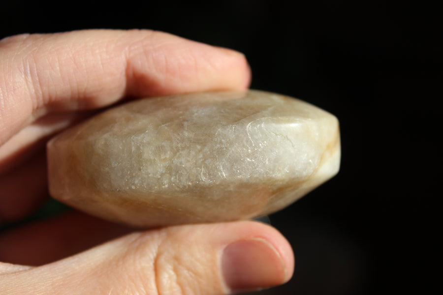 Moonstone/sunstone pocket stone 2