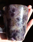 Chevron amethyst tea cup and saucer 3 sale