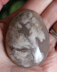 Flower agate pocket stone 8