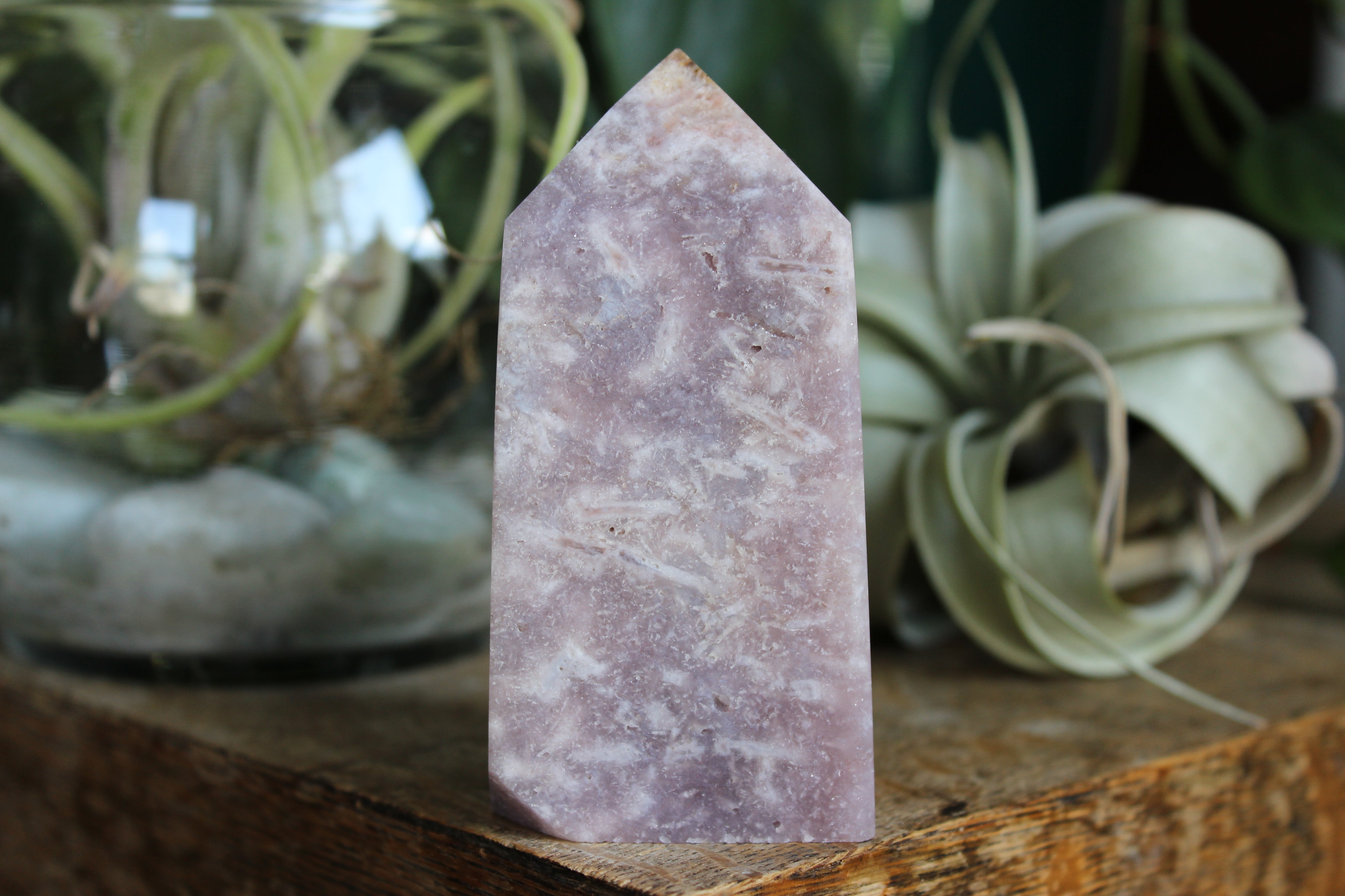 Pink amethyst tower 6