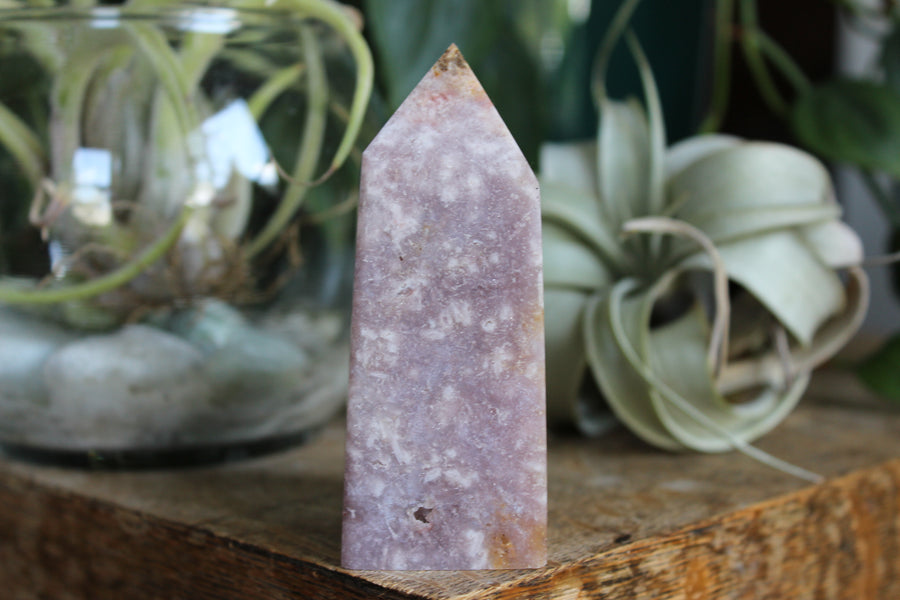 Pink amethyst tower 6