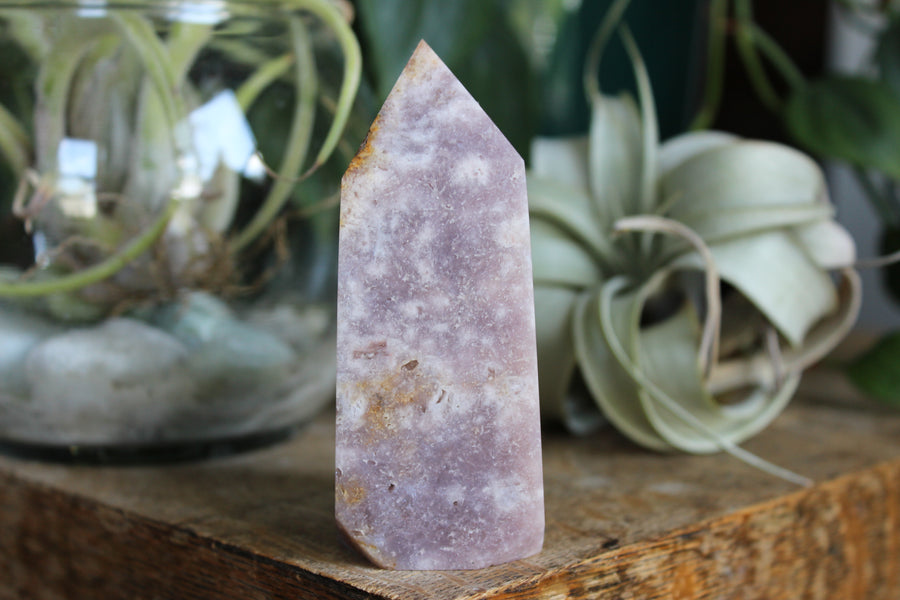 Pink amethyst tower 6