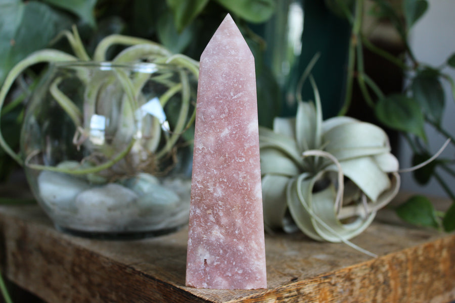 Pink amethyst tower 7