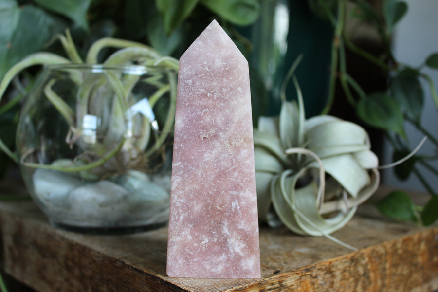 Pink amethyst tower 7