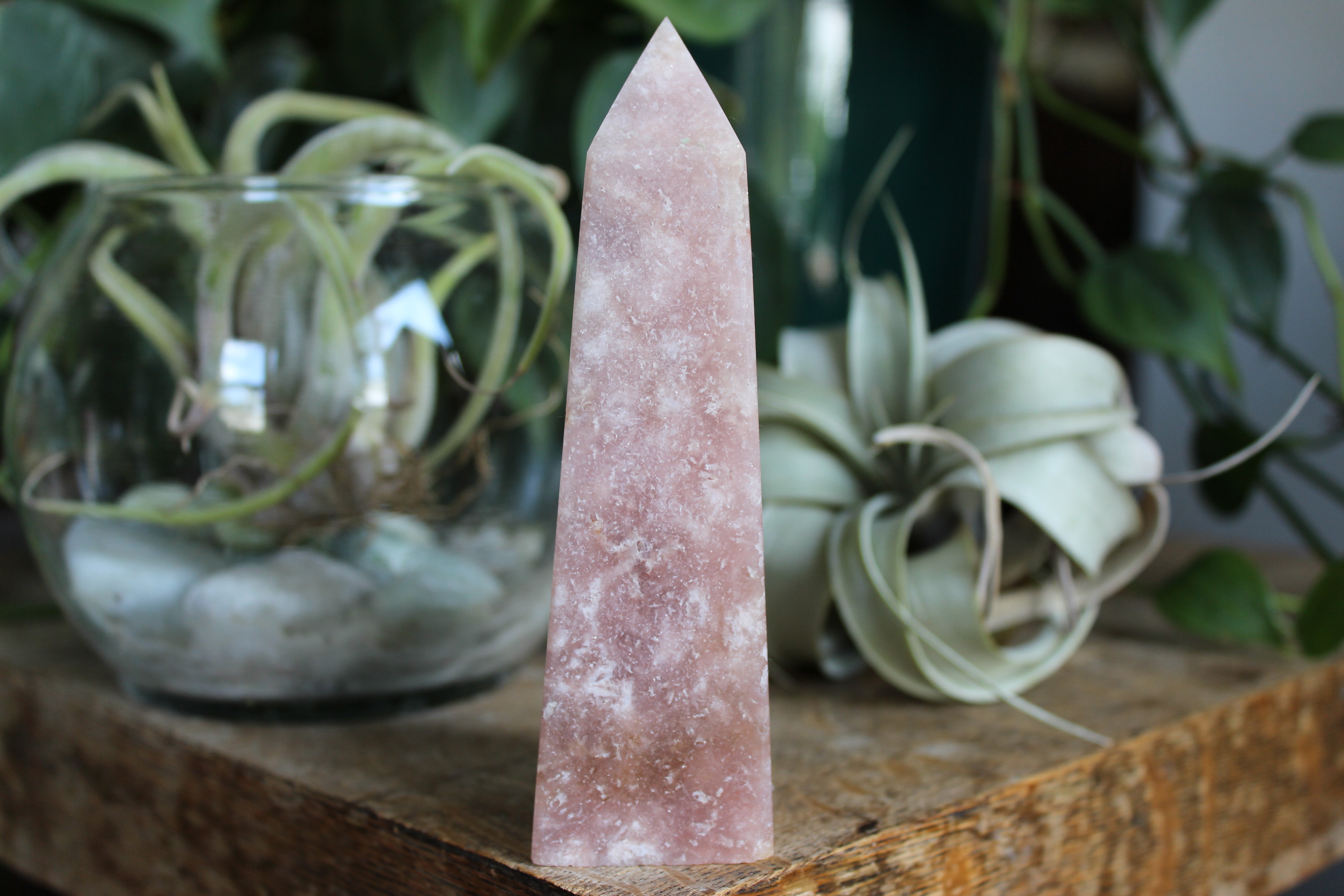 Pink amethyst tower 7